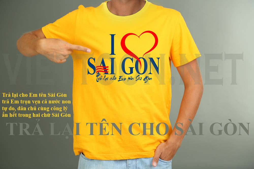 T-Shirt I Love Sài Gòn