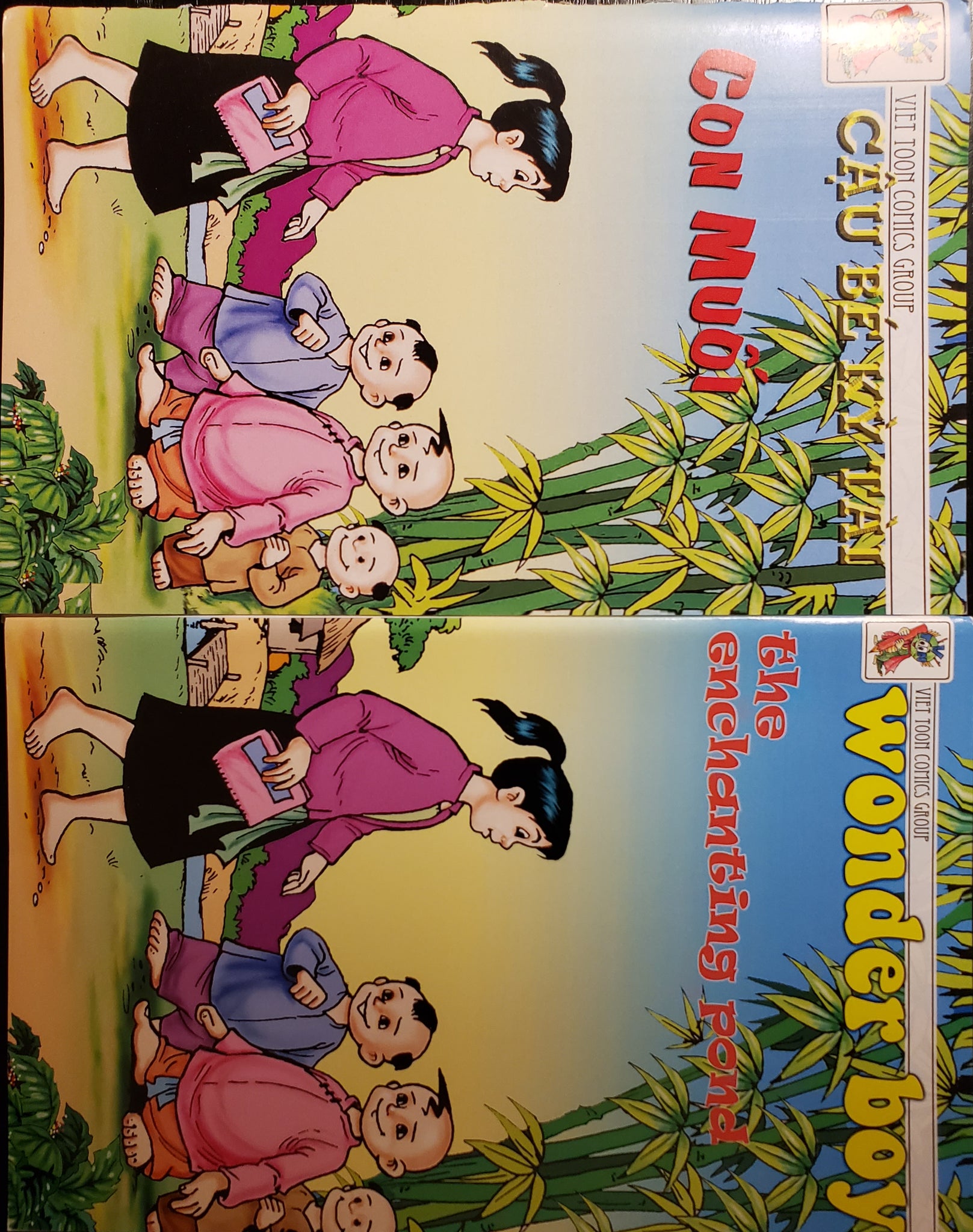 Truyện Cậu Bé  Kỳ Tài Trọn Bộ 10 Tập -- Wonder Boy Full Series 10 Books